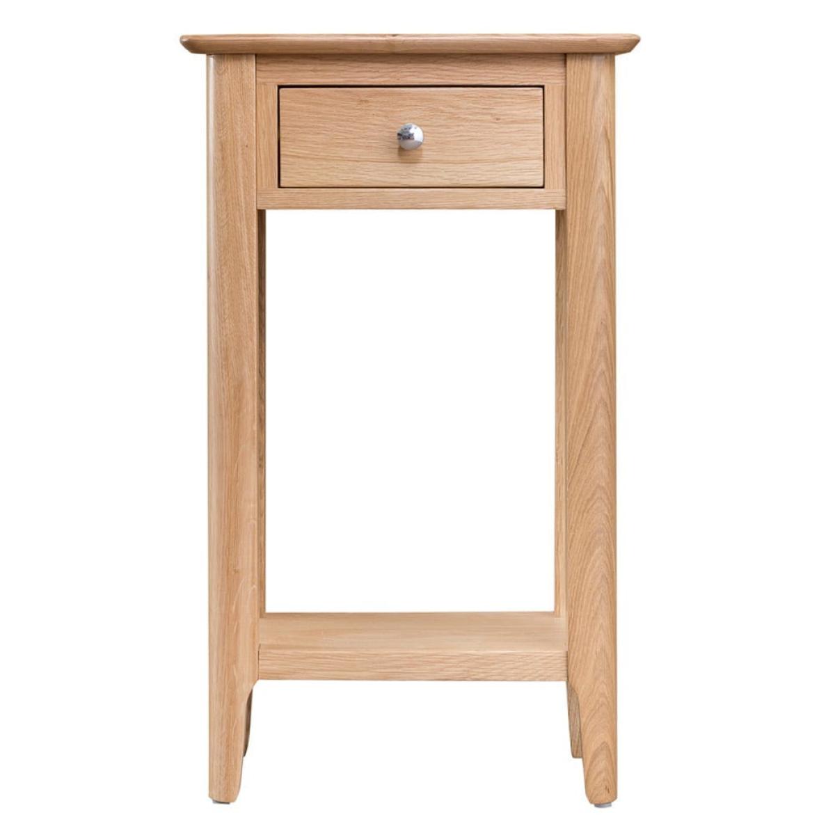 Bergen Oak Telephone Table – image 7