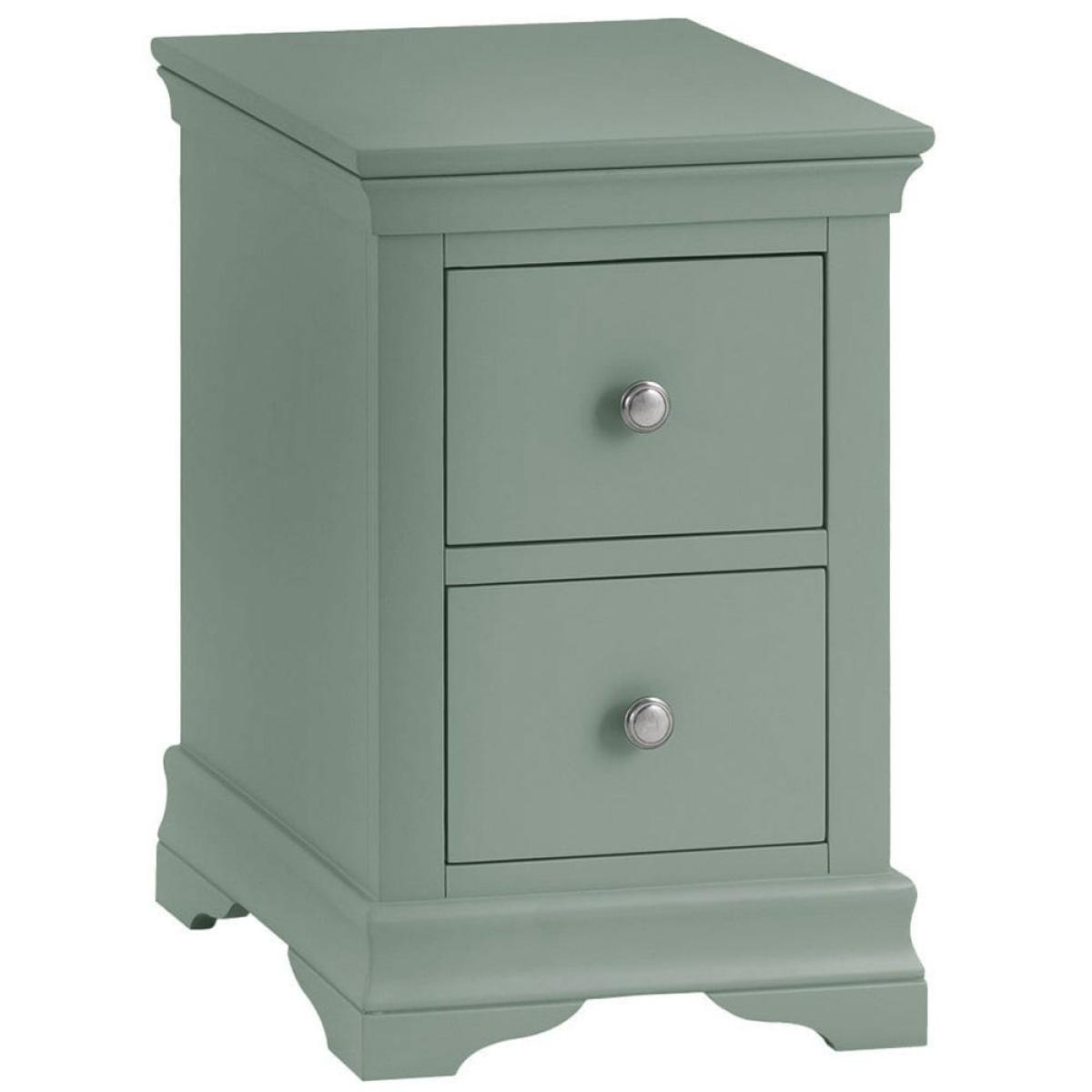 Florence Sage Green Painted Bedside Table – image 2