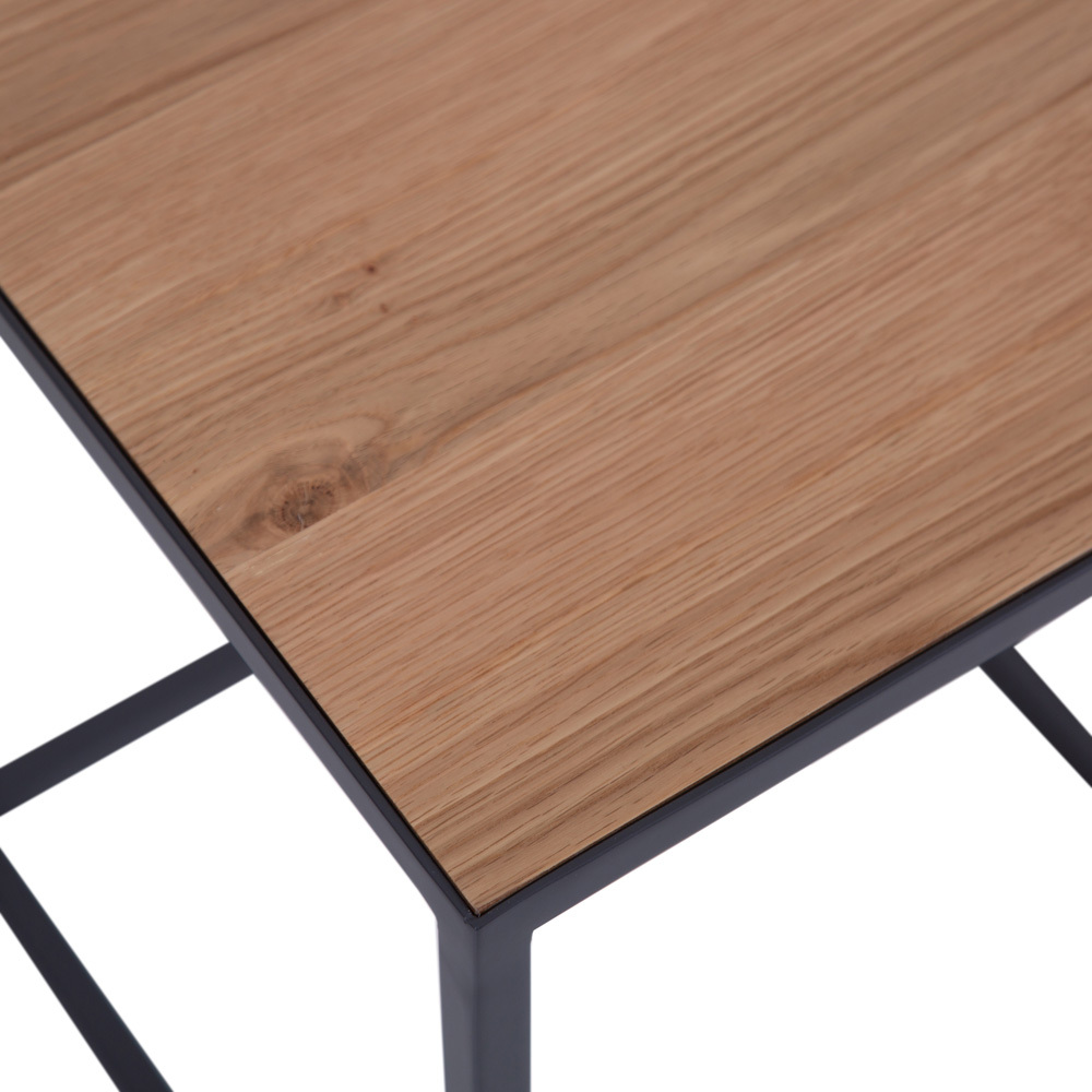 Urban Industrial Oak Side Table – image 7