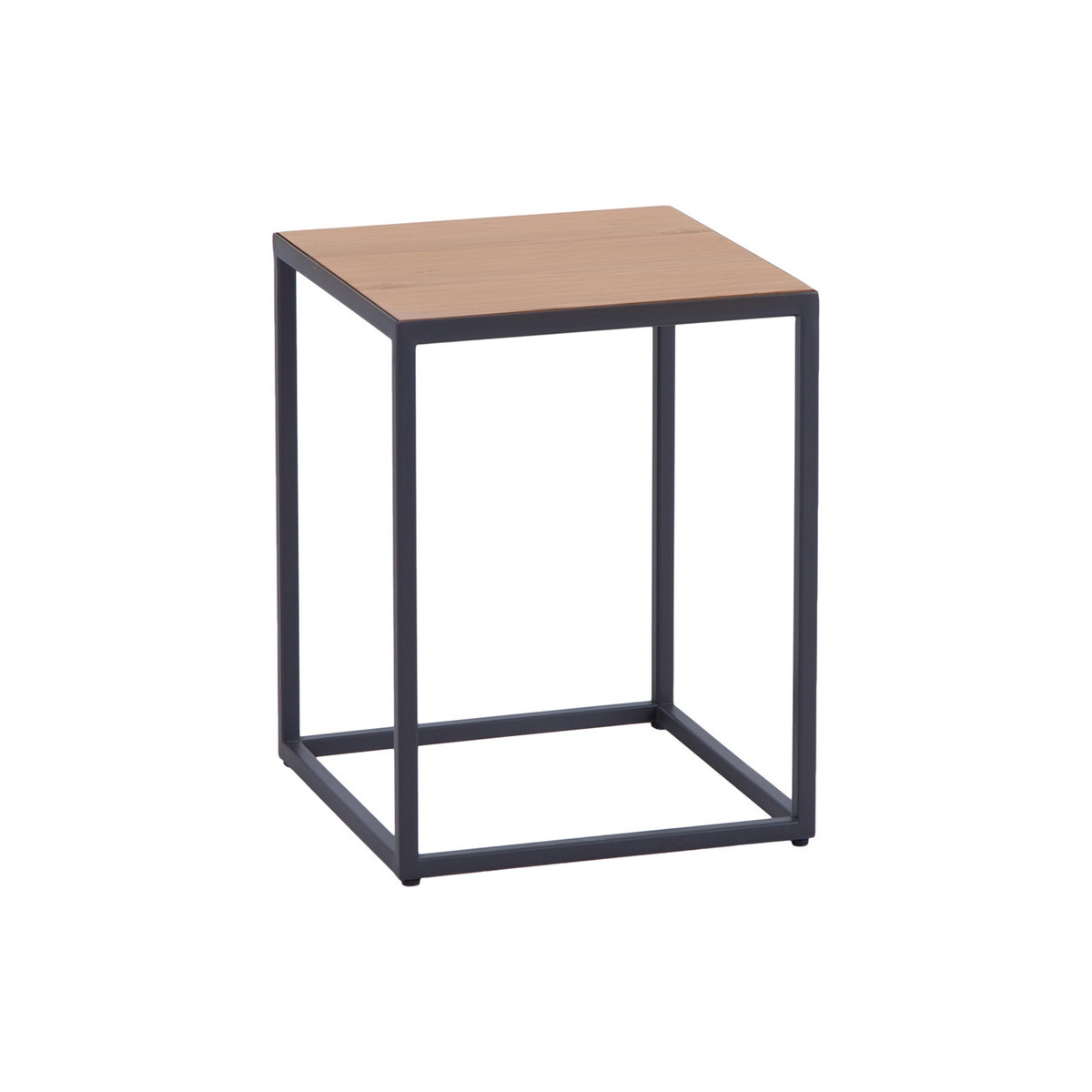 Urban Industrial Oak Side Table – image 1