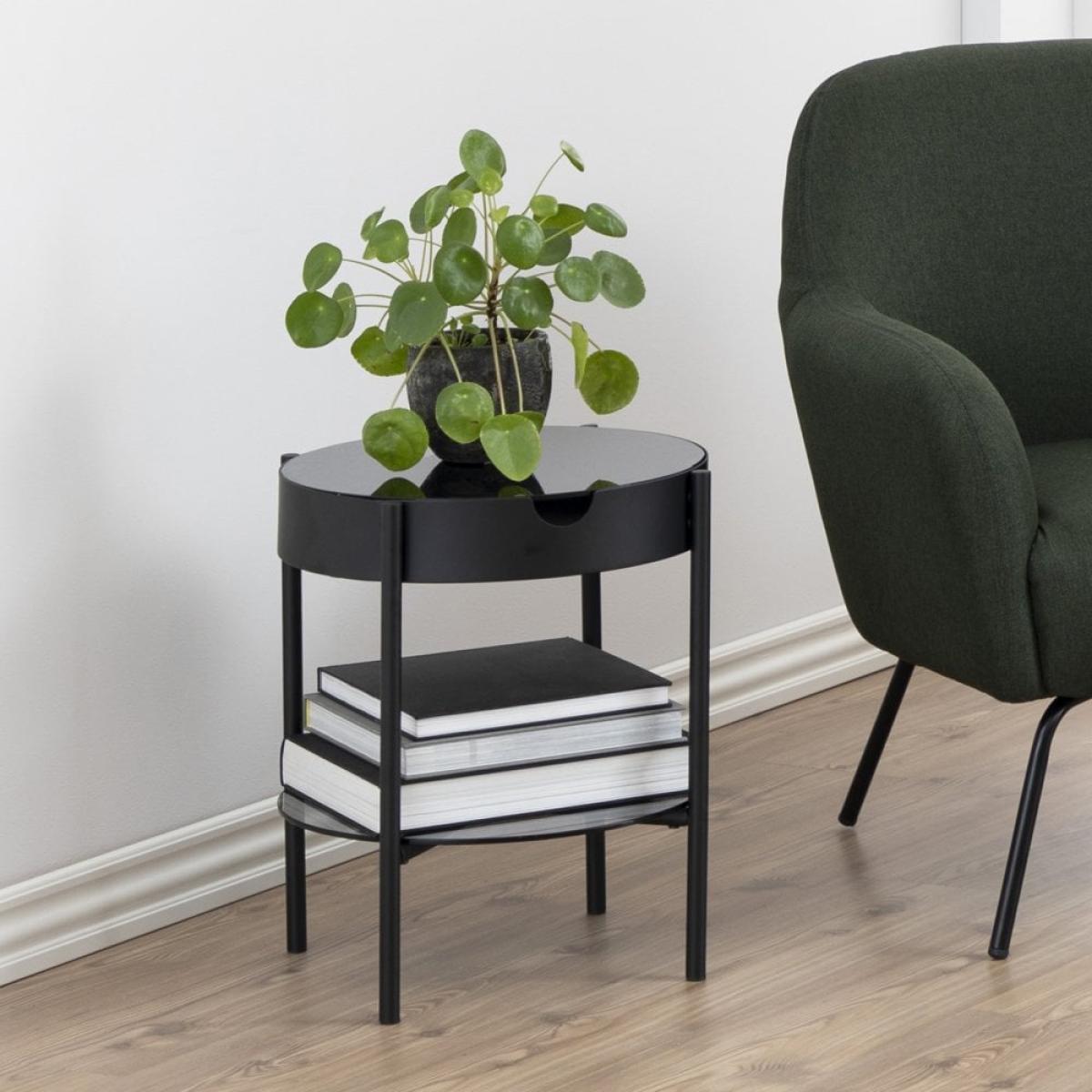 £10 Off Tipton Round Side Table, Black – image 2