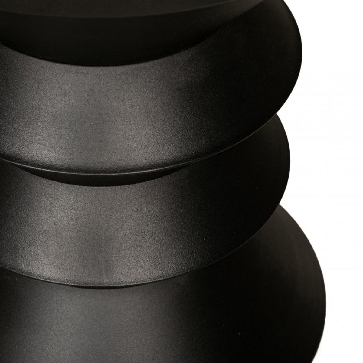 Blaise Round Side Table, Black – image 4