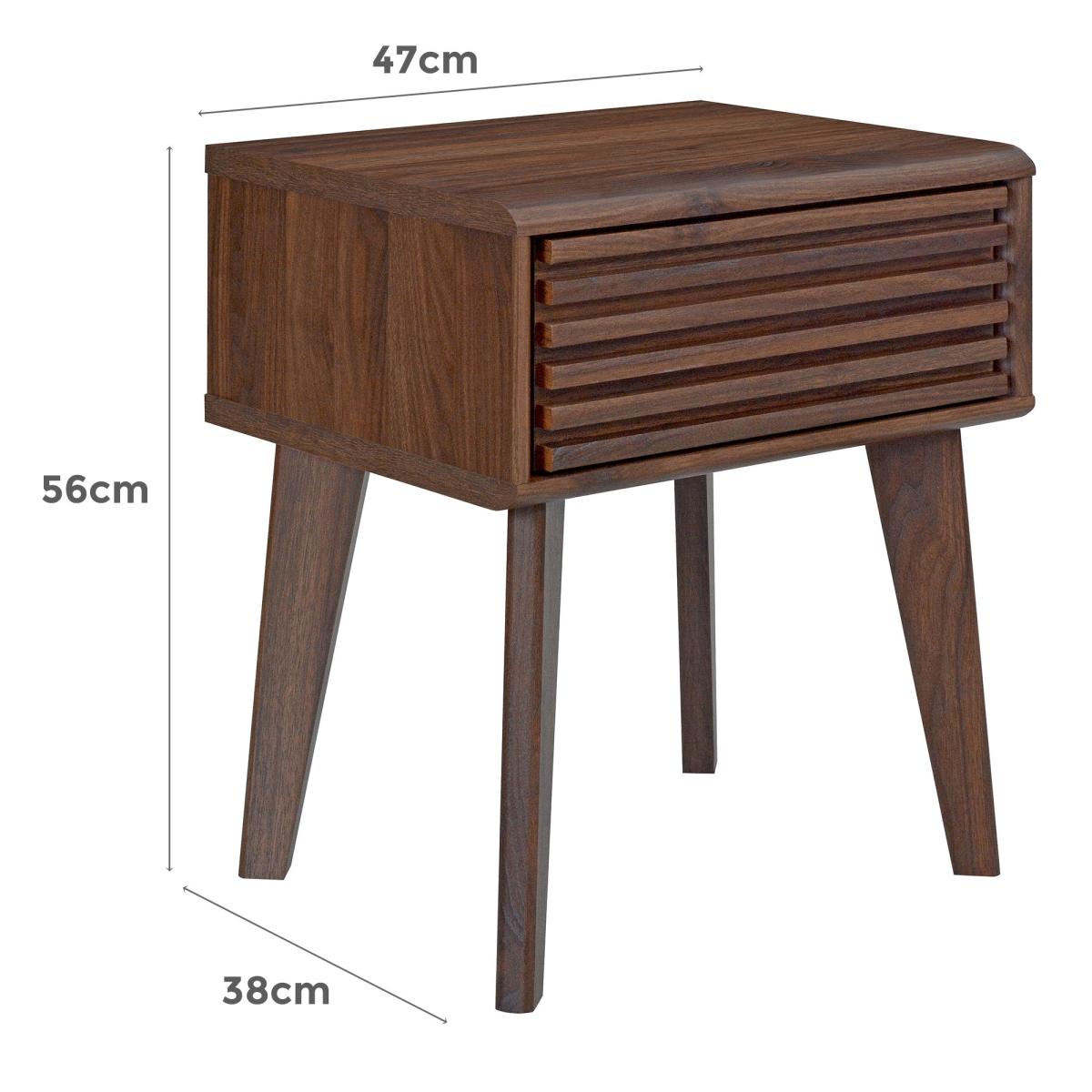 Return - Copen Side Table, Walnut – image 10