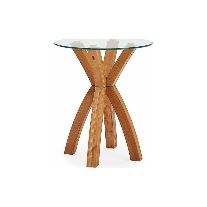 Xavi Side Table Oak (Brown) – image 2
