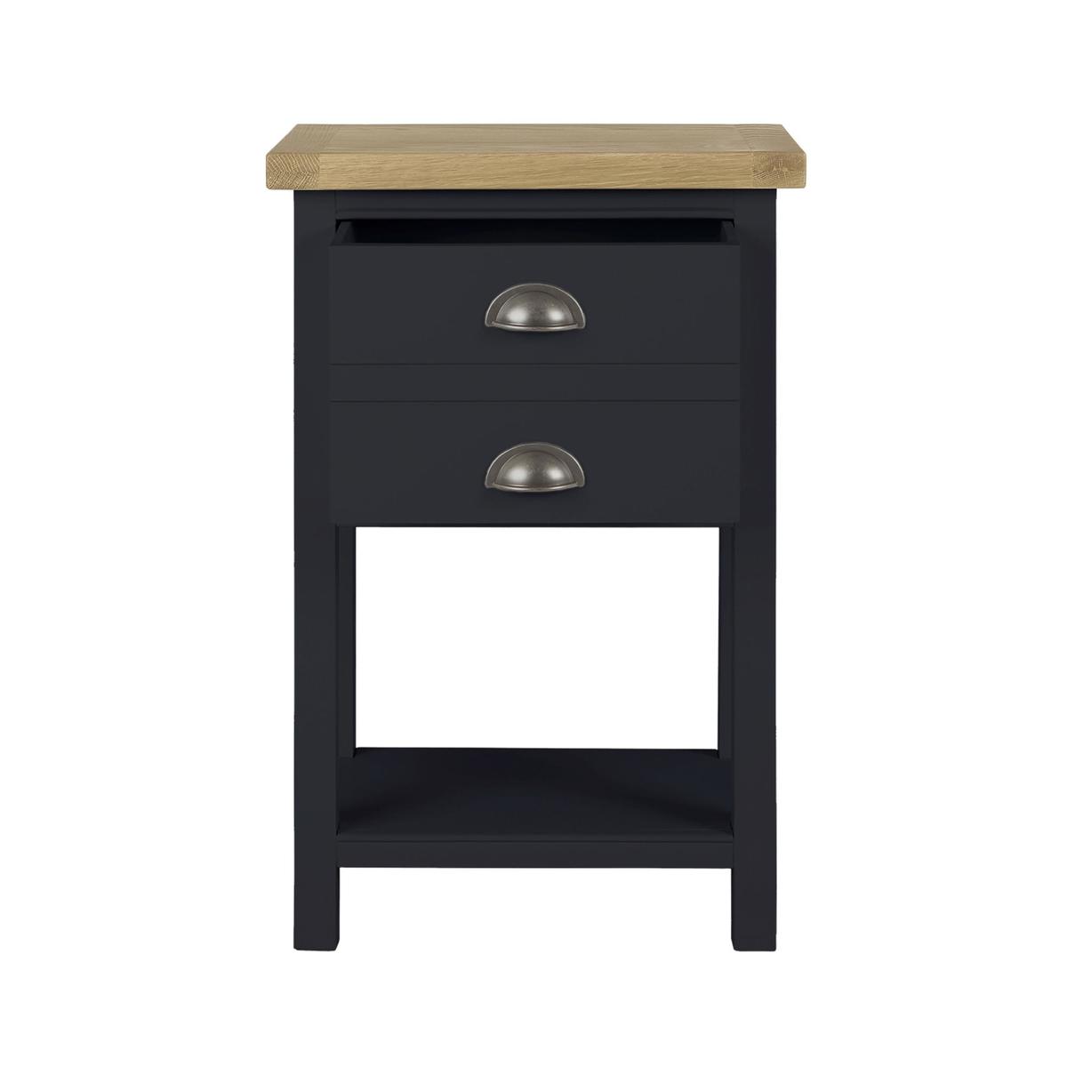 Compton Charcoal Side Table Charcoal – image 4