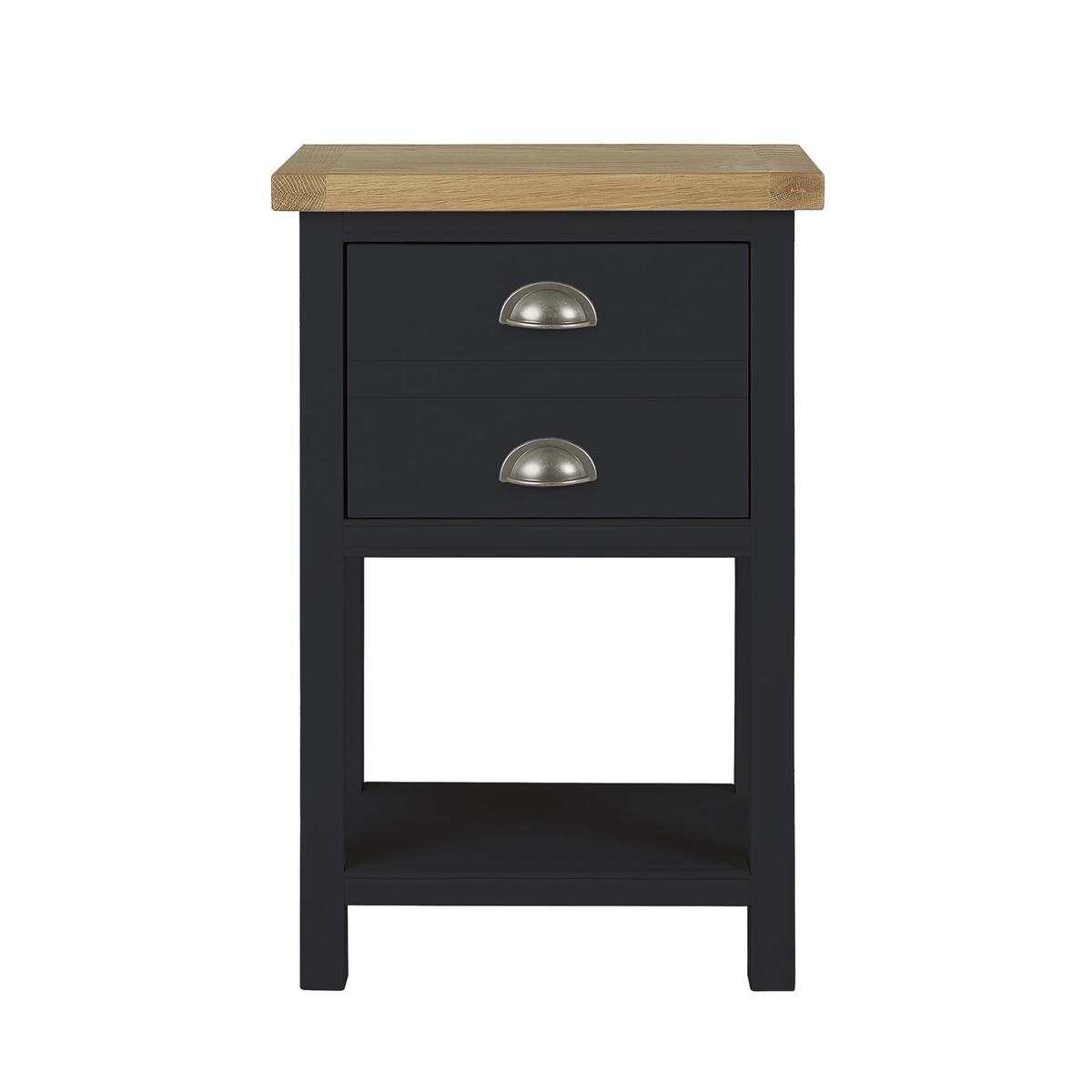 Compton Charcoal Side Table Charcoal – image 5
