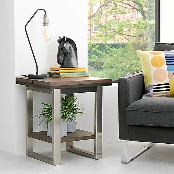 Tivoli Side Table Dark Wood (Brown) – image 3