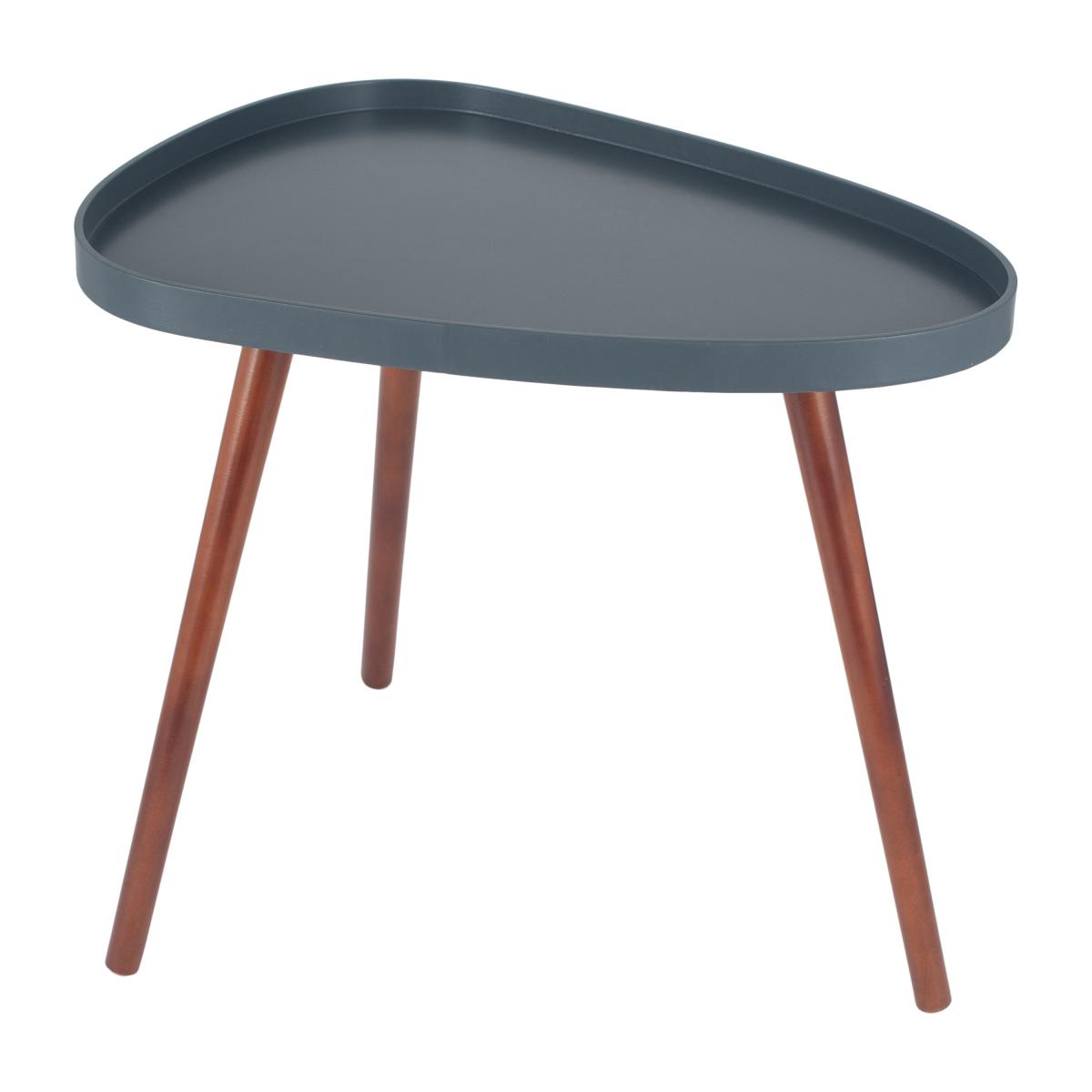 Pacific Clarice Pine Wood Side Table Grey – image 2