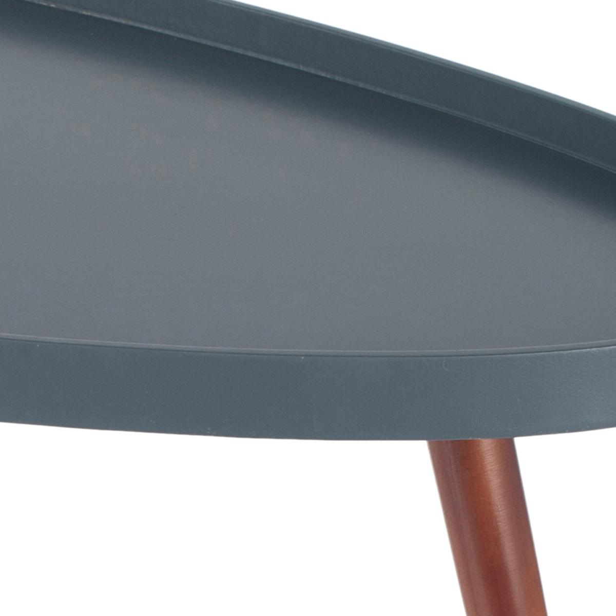 Pacific Clarice Pine Wood Side Table Grey – image 3