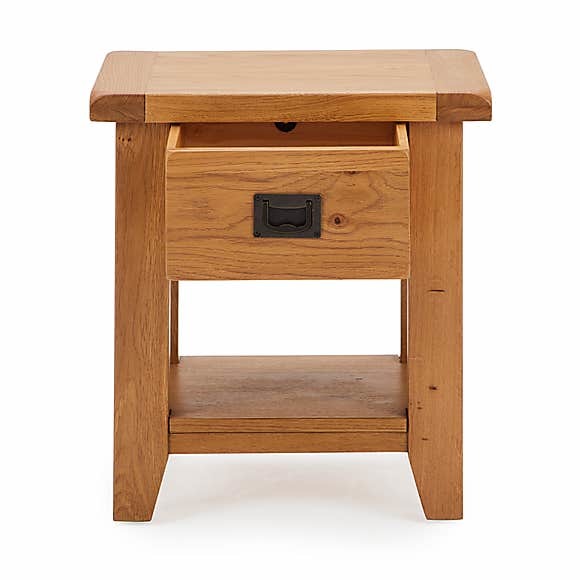 Oakville Side Table Light Oak – image 3