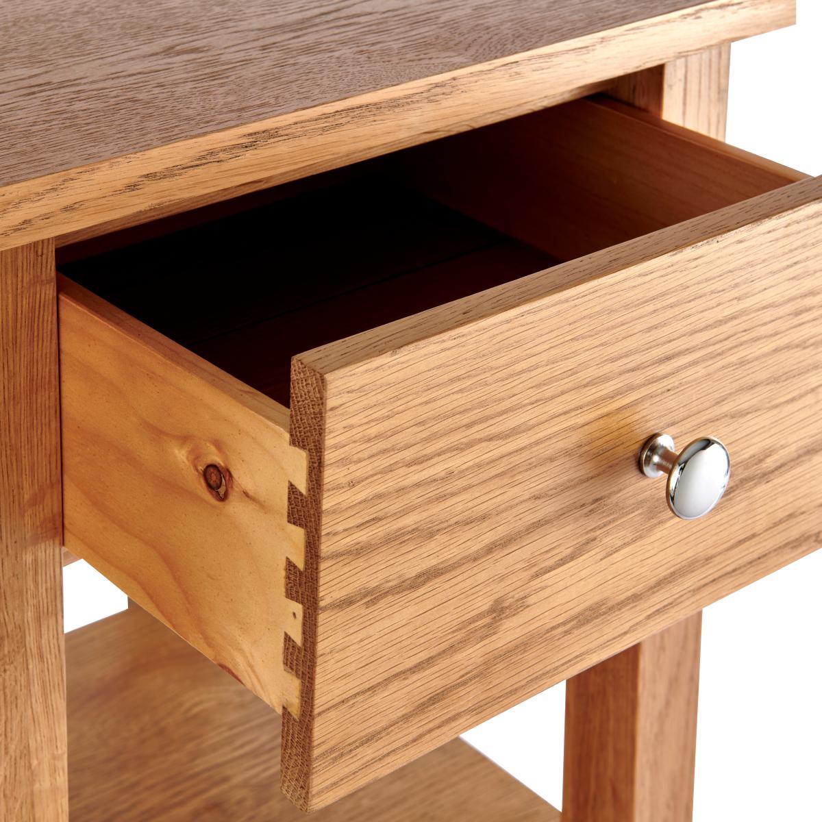 Bromley Tall Storage Unit Oak (Brown) – image 2