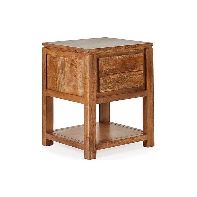 Harlam Side Table Brown and Grey – image 2