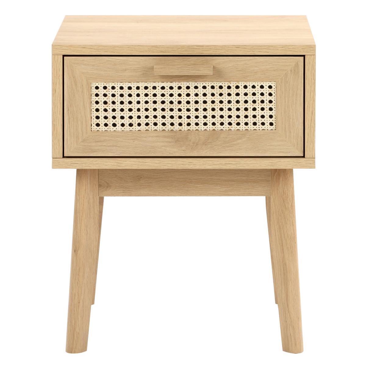 Java 1 Drawer Side Table, Light Oak Light Oak – image 3