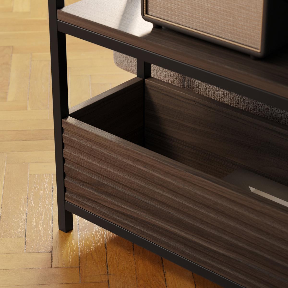 Bryant Wide Side Table Walnut – image 4