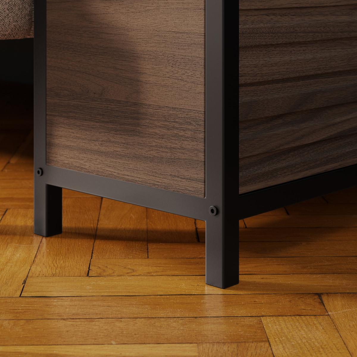 Bryant Wide Side Table Walnut – image 5