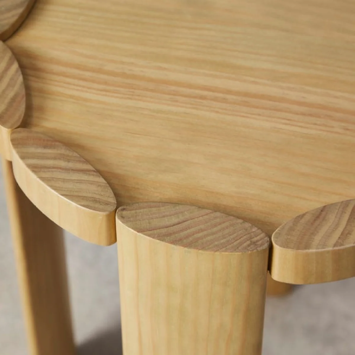 Yinka Ilori Biscuit Pine Side Table – image 2