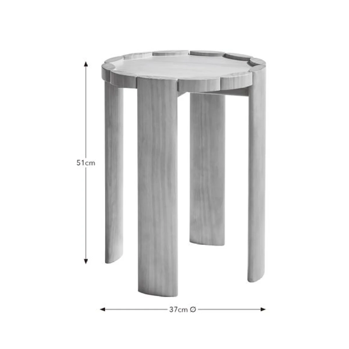 Yinka Ilori Biscuit Pine Side Table – image 6