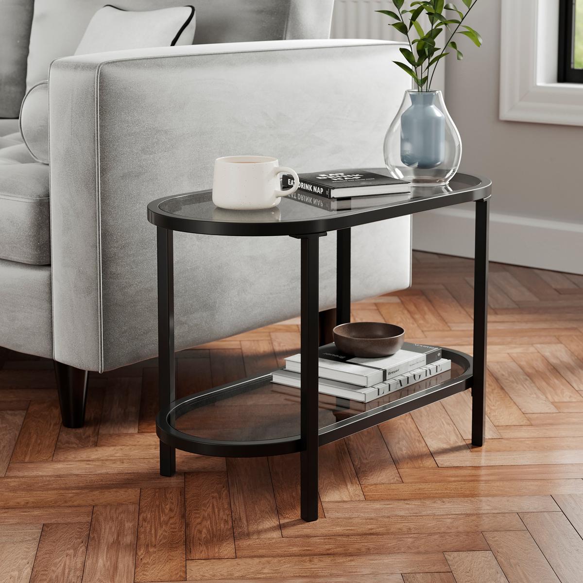 Sofia Long Side Table Black – image 2