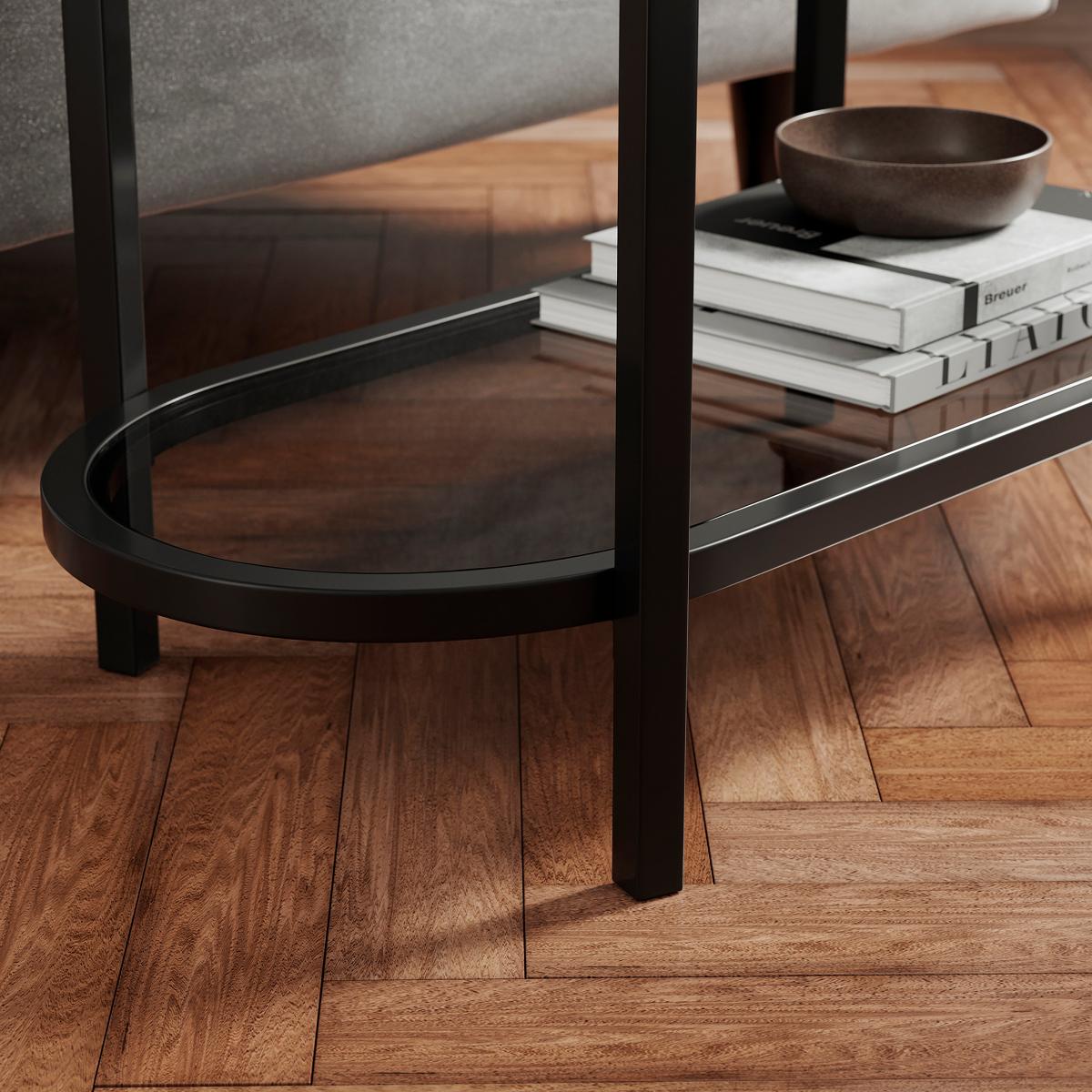 Sofia Long Side Table Black – image 5