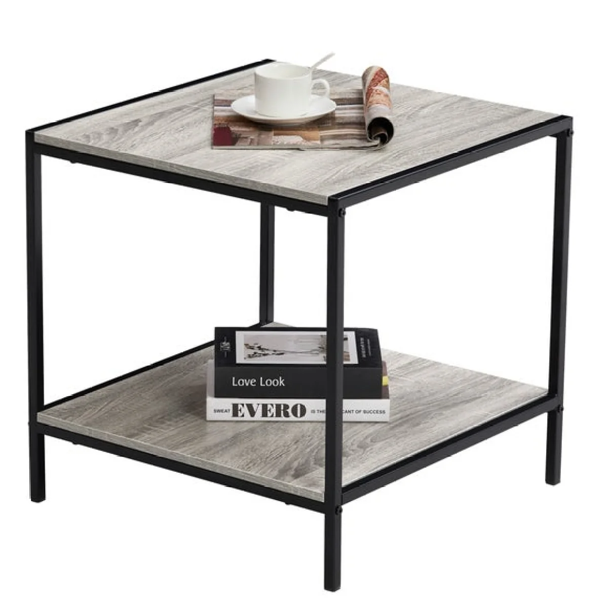Return - Brooklyn End Table, Grey – image 6
