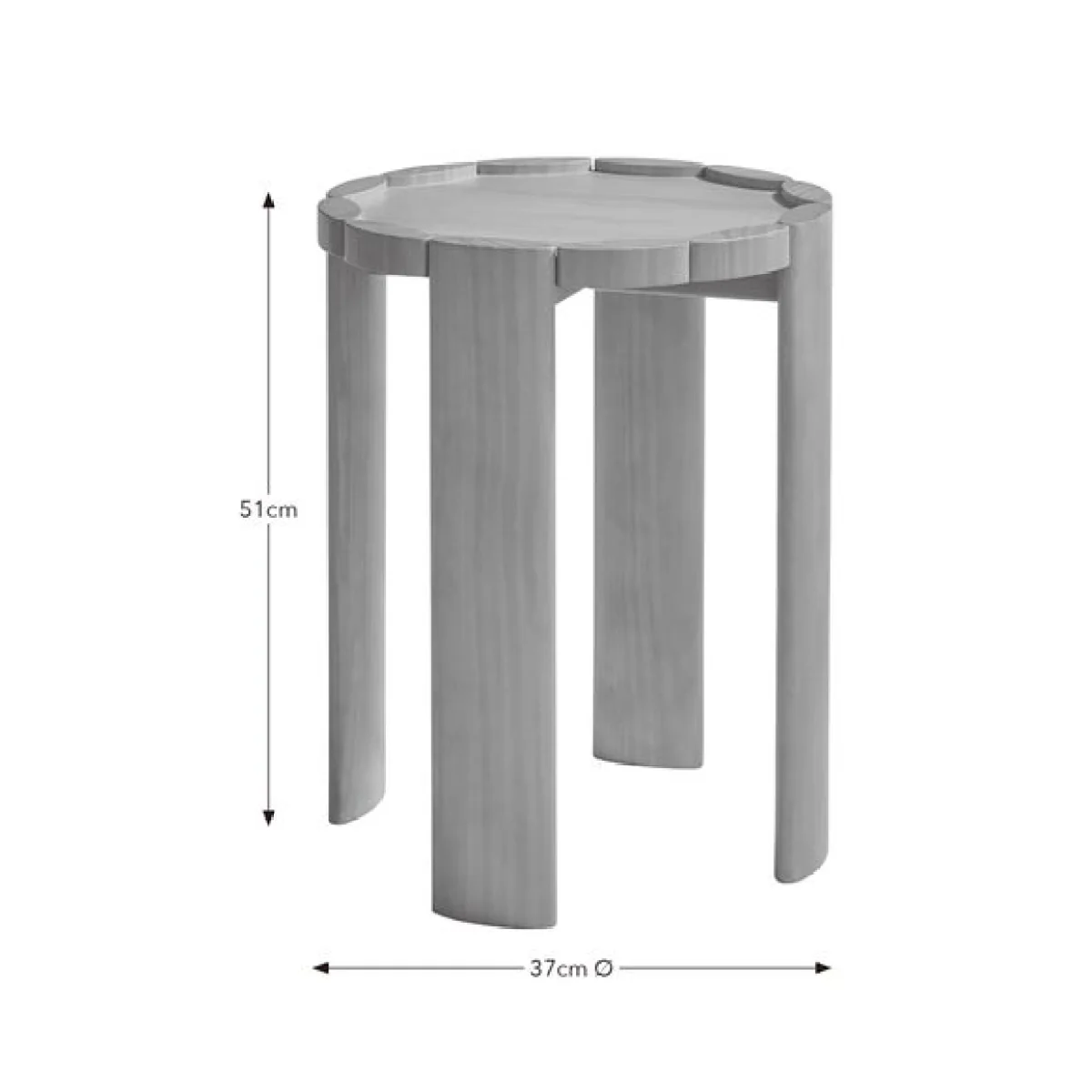 Yinka Ilori Biscuit Pine Side Table – image 6
