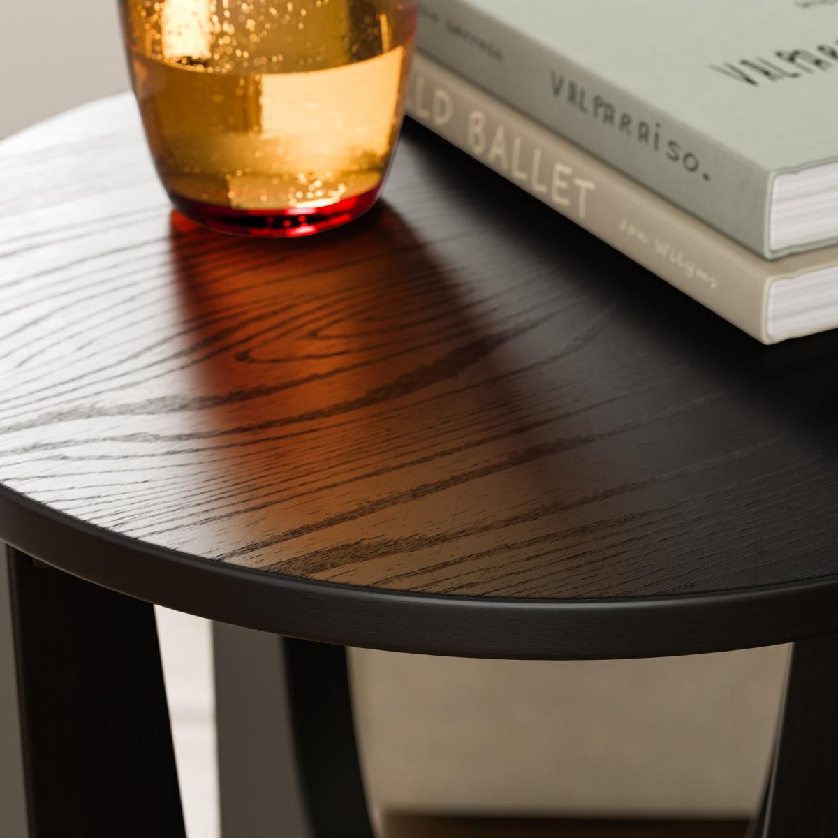 Carlo Side Table Black Black – image 5