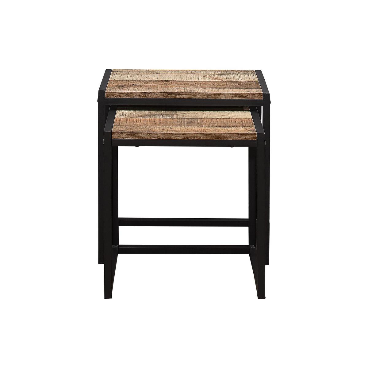 Urban Rustic Nest of Tables - Natural Natural – image 2