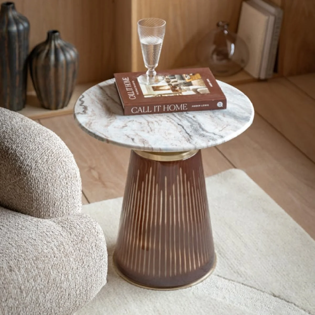 Seville Marble Side Table – image 2