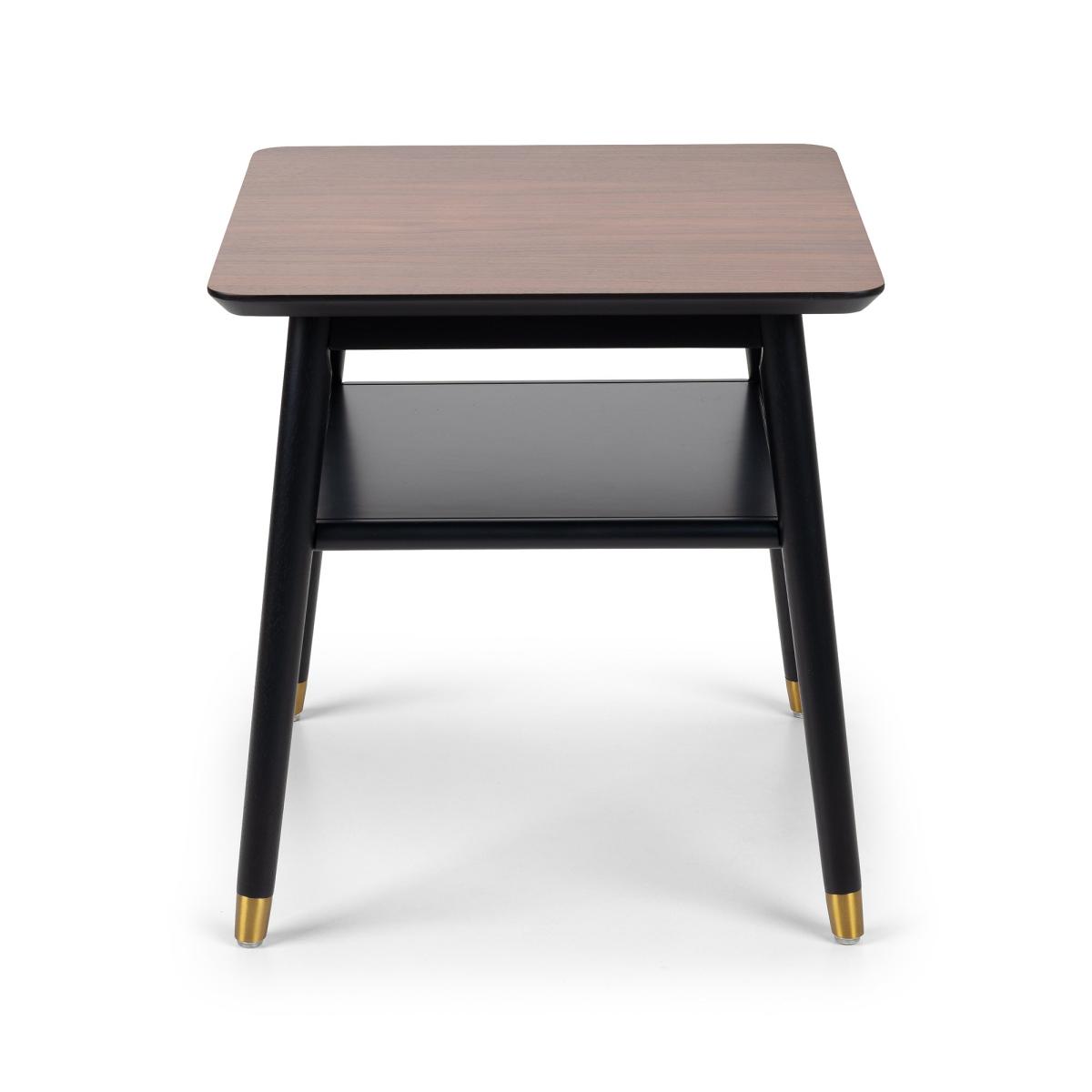 Findlay Lamp Table With Shelf Walnut – image 3