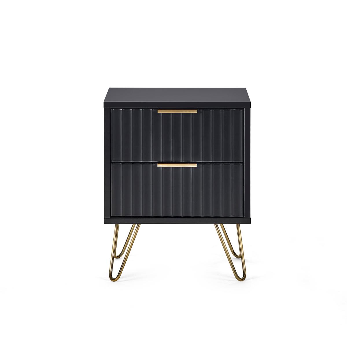 Murano Lamp Table Matt Black – image 3