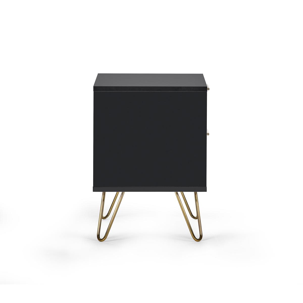 Murano Lamp Table Matt Black – image 4