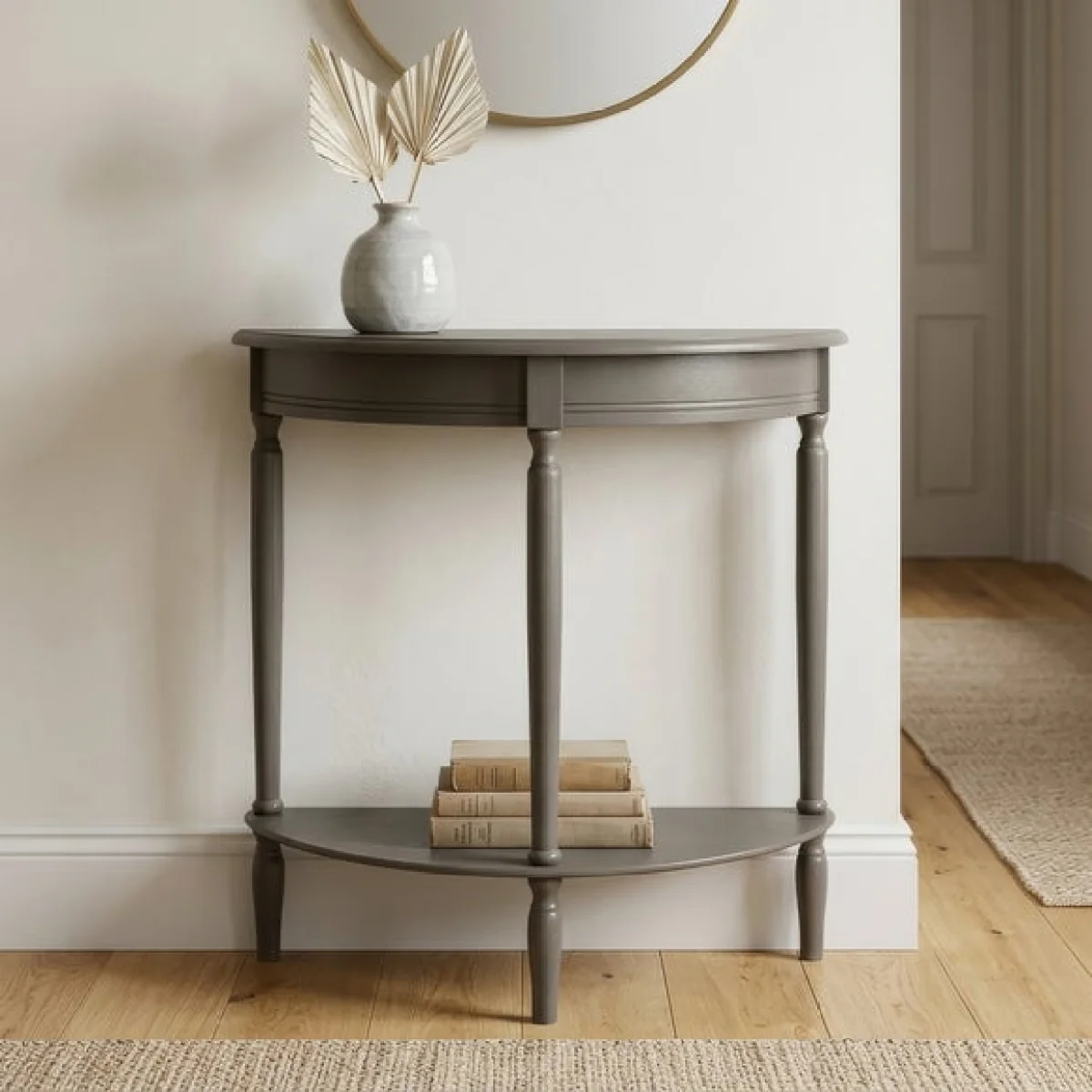 Kelna Half Round Side Table – image 1