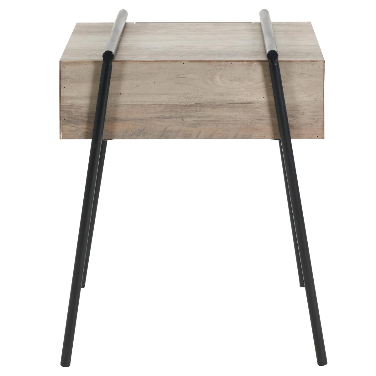 Osato 1 Drawer Side Table Brown – image 5