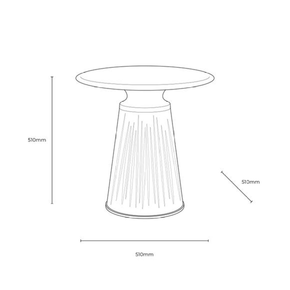 Return - Sanday Marble Top Side Table – image 6