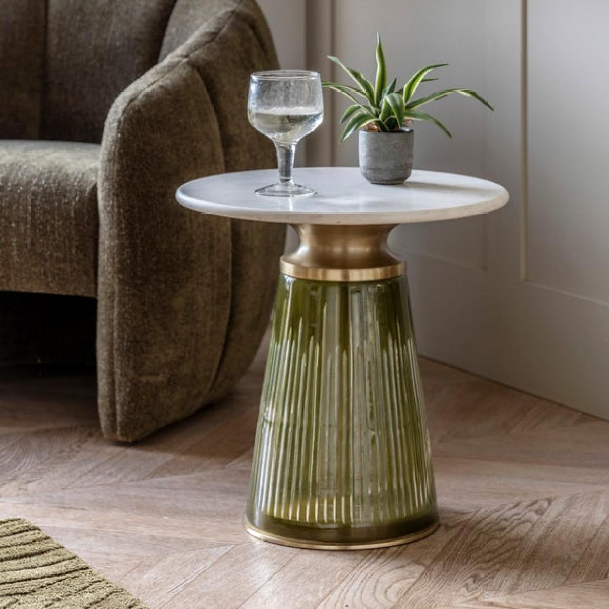 Return - Sanday Marble Top Side Table – image 1