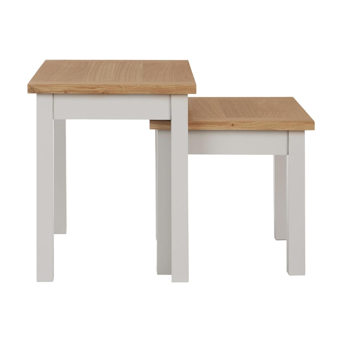 Bromley Grey Nest of Tables Grey – image 4