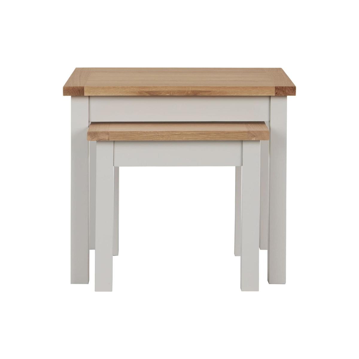 Bromley Grey Nest of Tables Grey – image 2
