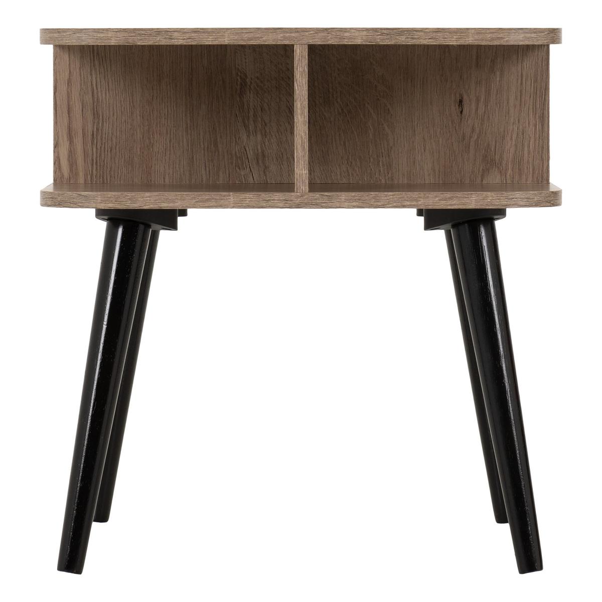Saxton Side Table, Mid Oak Effect Mid Oak (Brown) – image 3