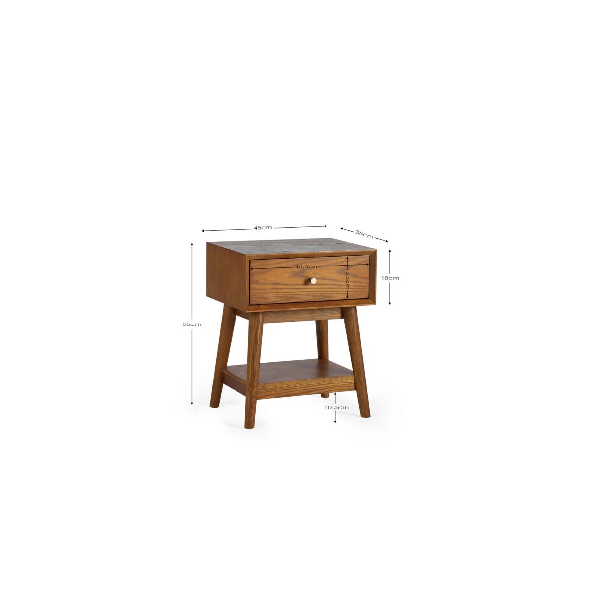 Lowry 1 Drawer Side Table – image 5