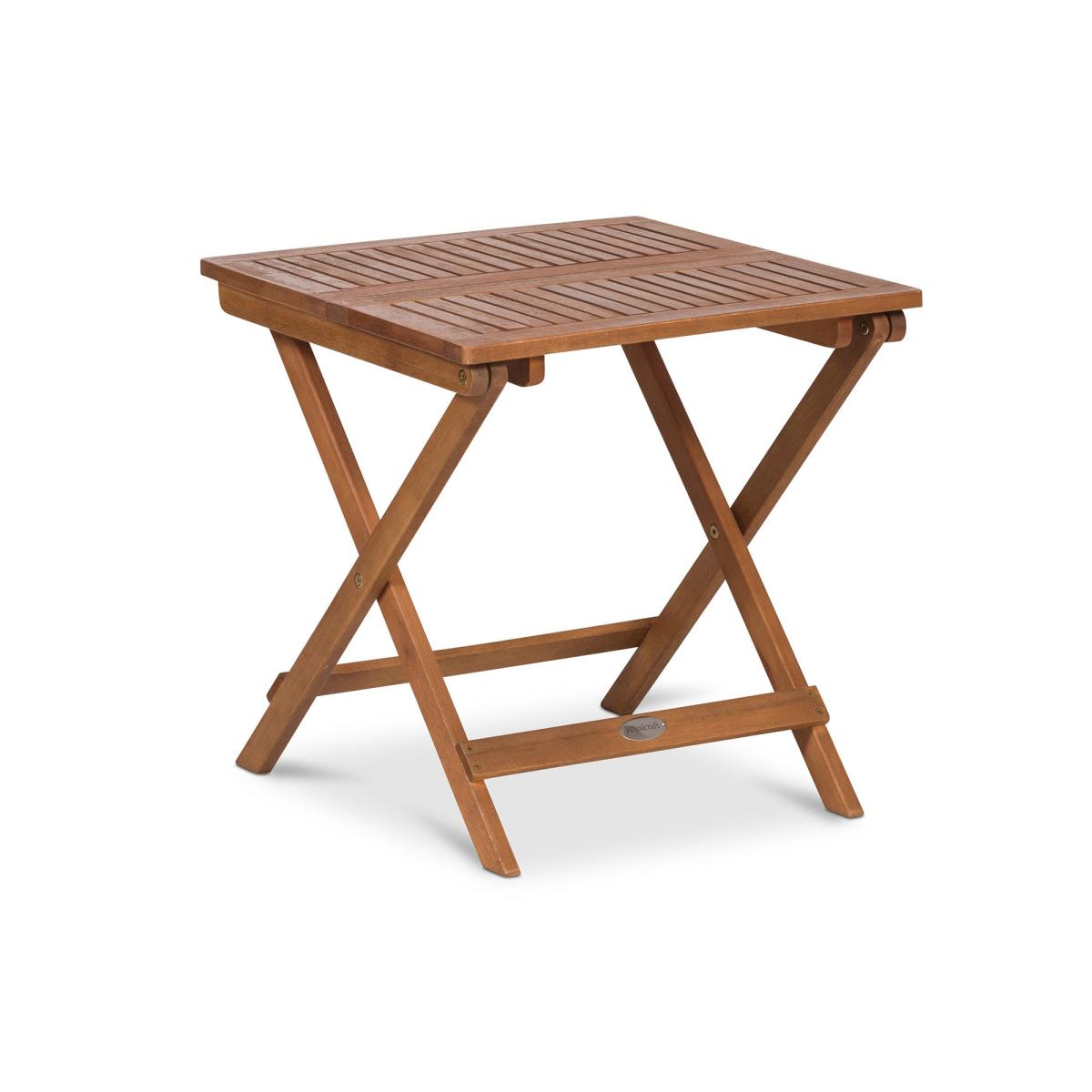 Mini Folding Garden Side Table Natural – image 4