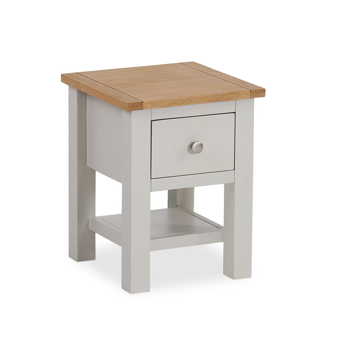Bromley Grey Lamp Table Grey – image 3