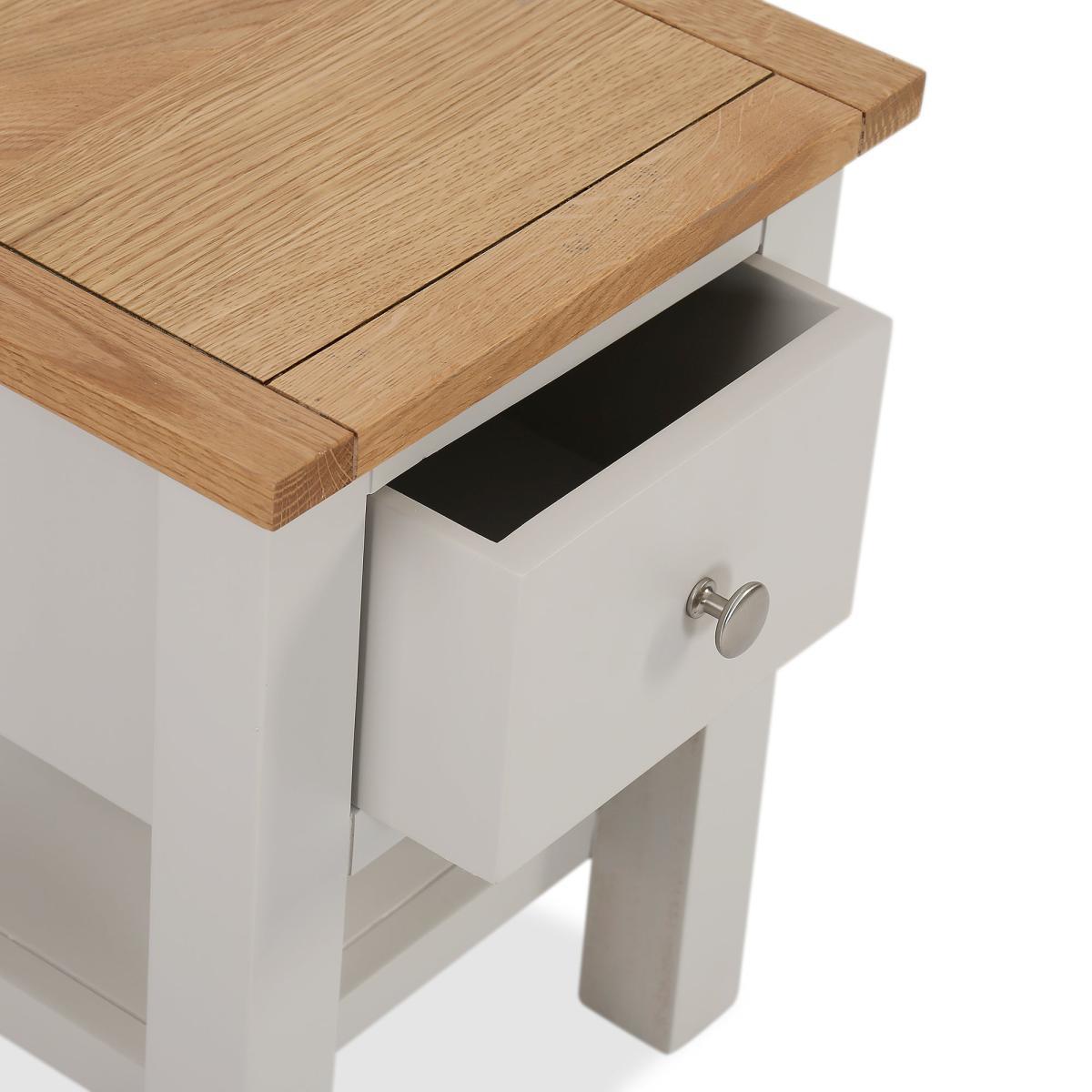 Bromley Grey Lamp Table Grey – image 5