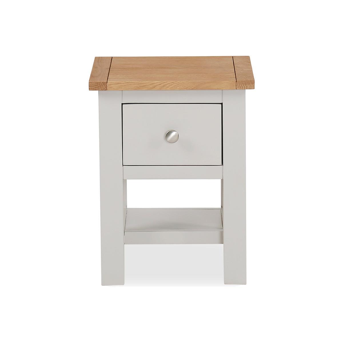 Bromley Grey Lamp Table Grey – image 1