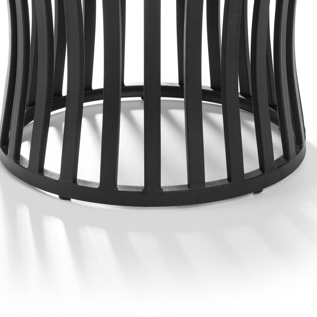 Washington Round Side Table Black – image 3