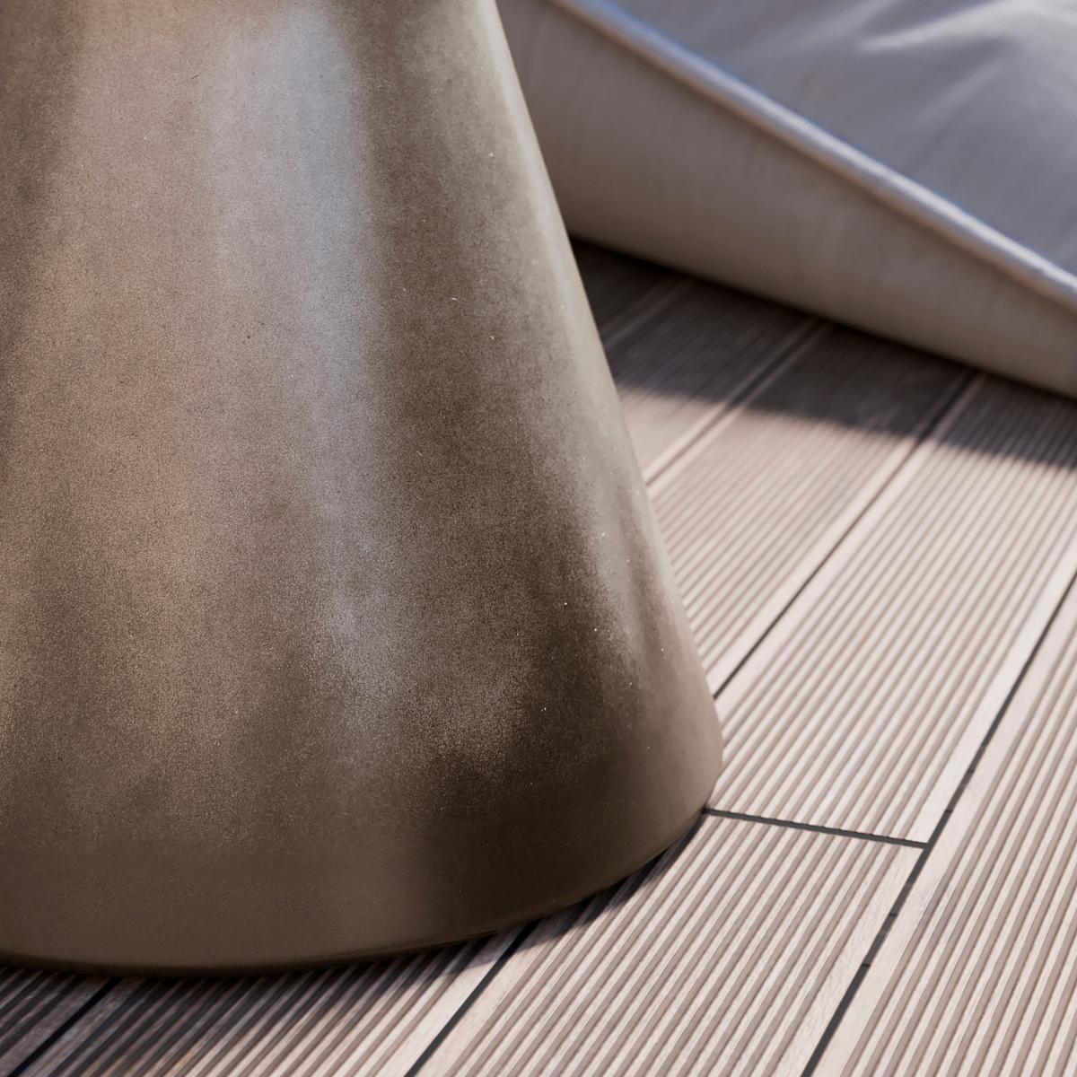 Noa Ombre Side Table Grey – image 2