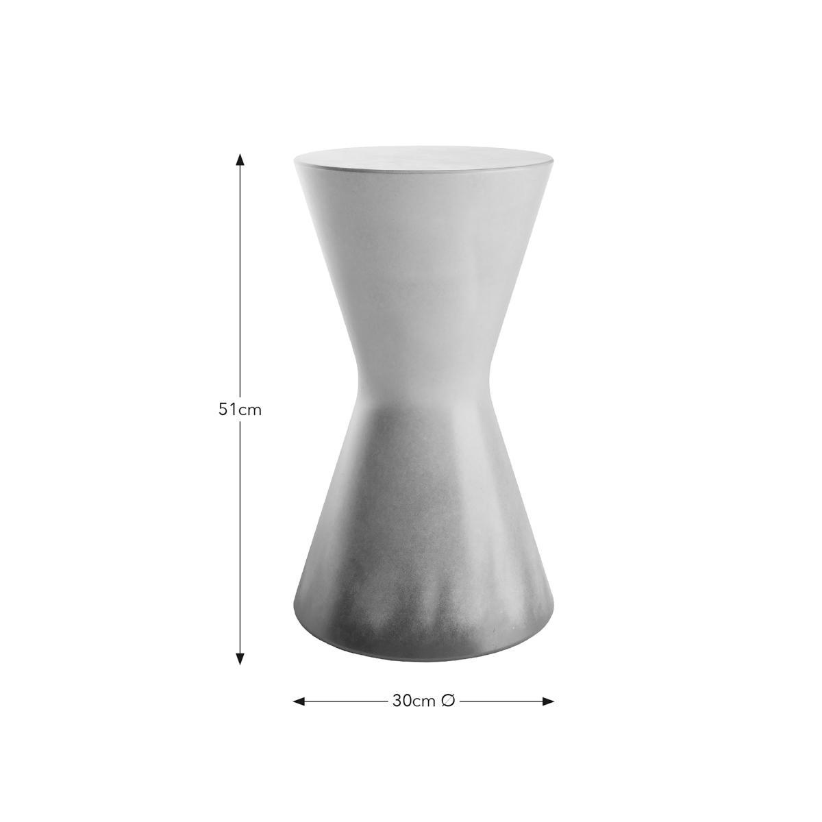 Noa Ombre Side Table Grey – image 6