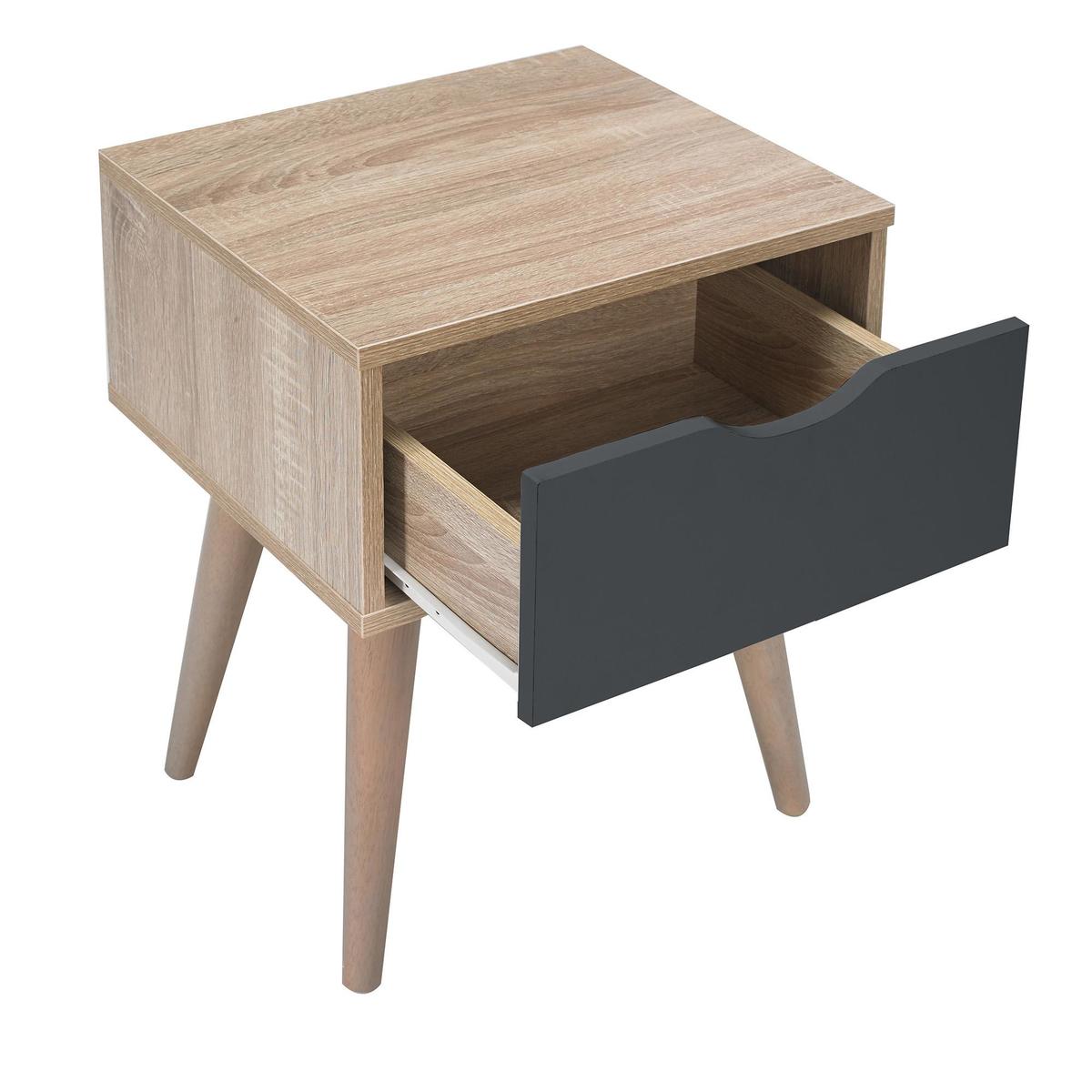 Scandi Grey End Table Grey – image 3