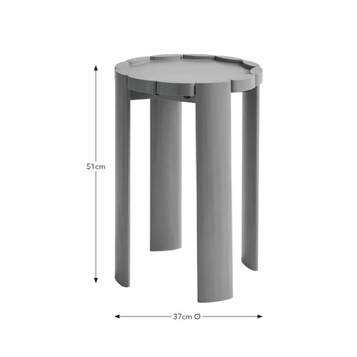 Yinka Ilori Biscuit Pine Side Table – image 6