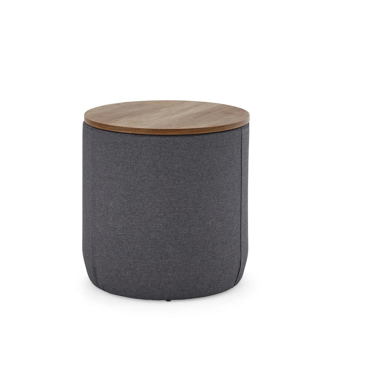 Fulton Fabric Side Table Grey – image 7