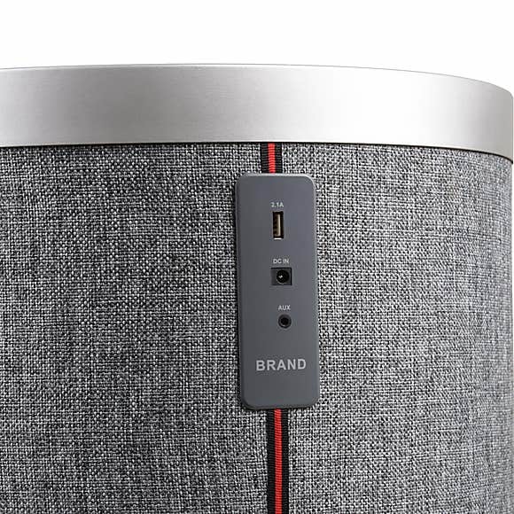 Zain Smart Side Table Grey and Brown – image 5
